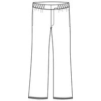 フォーク カ】5013SCー11 ターコイズ L 5013SC-11-L 1枚　スクラブ