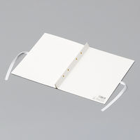 セキセイ のび~るファイル A4S 2穴 白 紐付き 最大収納枚数 1000枚 AE-50H-70 1冊