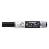 ぺんてる ホワイトボードマーカー ノックル ボードにフィット ソフト丸 中太字 黒 EMWL5BF-A 1本