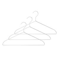 無印良品 アルミ洗濯用ハンガー 約幅45cm 3本組 1セット（6本：3本組×2） 良品計画