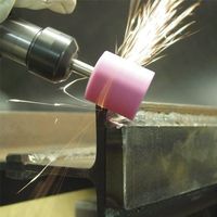 エスコ # 60・10x13mm / 3mm軸 軸付砥石(PA) EA819GA-5 1セット(30本)（直送品）