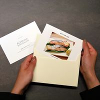 【手土産やお祝いの贈り物に】 日本の極み　北海道 オホーツク　焼き魚 セット ギフトカード　スタンダード封筒（直送品）