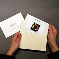 【手土産やお祝いの贈り物に】 東京 「マカロン・エ・ショコラ」 オリジナルギフト ギフトカード　スタンダード封筒（直送品）