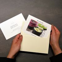 【手土産やお祝いの贈り物に】 北海道　ブラウンスイス乳 プリン ギフトカード　スタンダード封筒（直送品）