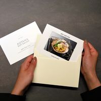 【手土産やお祝いの贈り物に】 北海道産 帆立バター焼きセット ギフトカード　スタンダード封筒（直送品）