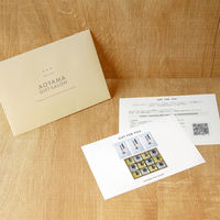 【手土産やお祝いの贈り物に】 極み・極金のしゃり ギフトセット D (高級木箱入り) ギフトカード　スタンダード封筒（直送品）