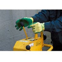 ショーワグローブ 313 グリップ(ソフトタイプ)3双 M/グリーン　1パック（直送品）