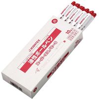 ジョインテックス ボールペンスーパーＥ赤100本 H025J-RD-100　1箱（直送品）