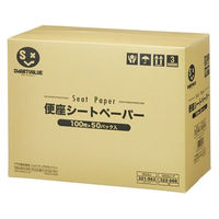 ジョインテックス 便座シートペーパー 100枚入*50組 N028J-P 1箱（直送品）