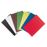 カラフル段ボール 7色7枚入 工作用 719-002 銀鳥産業