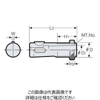 日研工作所 DSAドリルソケット DSA26-MT2 1セット(2P)（直送品）