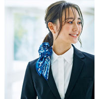 カーシーカシマ ENJOY EAZ827 ミニスカーフ オレンジ系 F EAZ827-14_F 1着