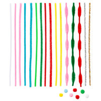 デビカ モール ボンボン付き 工作用 1個 113703