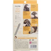 コジット イージースタイラー ヘアアレンジ フィッシュボーン 1個入×6セット 4969133948909（直送品）