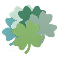 hanaoka ダイカットペーパー Mサイズ 四つ葉 5枚入 4101254