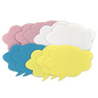 hanaoka ダイカットペーパー Sサイズ 吹き出しクラウド 10枚入 4101287