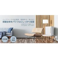 ダイニチ工業 ハイブリッド式加湿器 パワフル 12L 1800ml 木造30畳/プレハブ50畳 HD-1800F(W) 1台