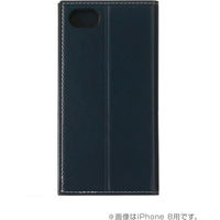 iPhone8 Plus iPhone7Plus 手帳型ケース 薄型PUレザーフラップケース PRIME ネイビー（直送品）