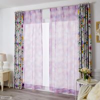 スミノエ ディズニー レースカーテン シーザライト 100×198cm 4549781265094 1枚