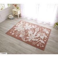 スミノエ ディズニー プリンセス タングルラグ 130×185cm ピンク 4549781265346 1枚