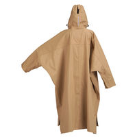 【レインウェア】カジメイク サイクルモードハイポンチョ 7441 フリーサイズ ベージュ