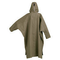 【レインウェア】カジメイク サイクルモードハイポンチョ 7441 フリーサイズ オリーブ