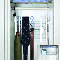 平安伸銅工業 突ぱりすき間棚S S-L 20個（直送品）