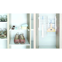 平安伸銅工業 突ぱりすき間棚W W-L 20個（直送品）