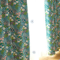 スミノエ デザインライフ セミオーダー カーテン オハナバタケ 2300×1850mm ミックス 1セット(2枚入)（直送品）