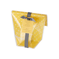 ヘッズ ドットOPPスタンドバッグ/イエロー-3 500枚(50枚×10) DT-OSB3 1セット(500枚入)（直送品）