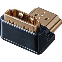 サンワサプライ HDMIアダプタ　L型(下) AD-HD06LDK 1個（直送品）