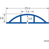 サンワサプライ ソフトケーブルカバー CA-25N2 1個