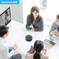 サンワサプライ Bluetooth会議スピーカーフォン(USB接続対応) MM-BTMSP2 1個（直送品）