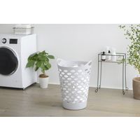 アイリスオーヤマ 水洗いできるソフトバスケット SBK-650 アッシュグレー 1個（直送品）