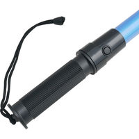 小野商事 LED誘導灯 青色 10本セット LED6個 点滅・点灯切替 90542 1セット（10本）