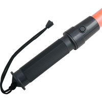 小野商事 LED誘導灯 赤色 LED6個 点滅・点灯切替 90541 1セット(1本×10)