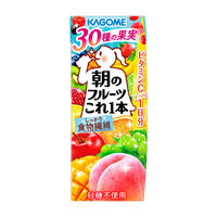 カゴメ 朝のフルーツこれ一本 200ml 1箱（24本入）【野菜ジュース】