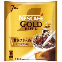 【ポーションコーヒー】ネスレ日本 ネスカフェゴールドブレンド 甘さひかえめ　1セット（21個：7個入×3袋）