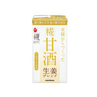 マルコメ プラス糀 米糀からつくった糀甘酒LL 生姜ブレンド 125ml 1箱（18本入）