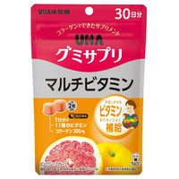 UHA味覚糖　UHAグミサプリ　マルチビタミン（30日分）　ピンクグレープフルーツ味　1セット（1袋（60粒）×5）　サプリメント