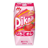 森永乳業 ピクニック いちごオ・レ 200ml 1箱（24本入）