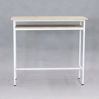 エイ・アイ・エス ムーシー カウンターテーブル 幅1000×奥行400×高さ900mm ナチュラル MS-600KT NA 1台（直送品）