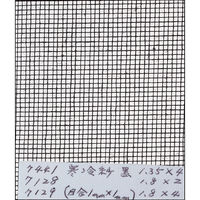 キンボシ 7129 寒冷紗(黒) 1.8X4m 1個（直送品）