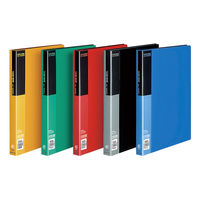 コクヨ クリヤーブック＜ベーシック＞ 固定式　A4タテ　40枚ポケット　黄　イエロー　ラ-B40Y　1冊