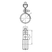 アカギ デップCU吊タン付 A10151 W3/8ーNO.5 A10151-0066 1セット(10個)（直送品）