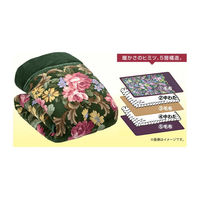 5層構造ボリューム毛布布団　シングル1枚　グリーン系 0263121 1個（直送品）