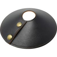 角利産業 リバーシブルランタンシェード ブラック/ブラウン 94380 1個