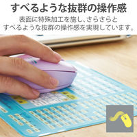 マウスパッド ローマ字一覧表付 抗菌 コンパクト ライトブルー MP-ROMM エレコム 1個
