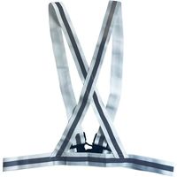 ミズケイ 伸縮タスキ型ベスト ホワイト 5941198 1枚 629-6103（直送品）