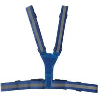 ミズケイ 伸縮Y型ベスト ブルー 5941253 1枚 629-5838（直送品）